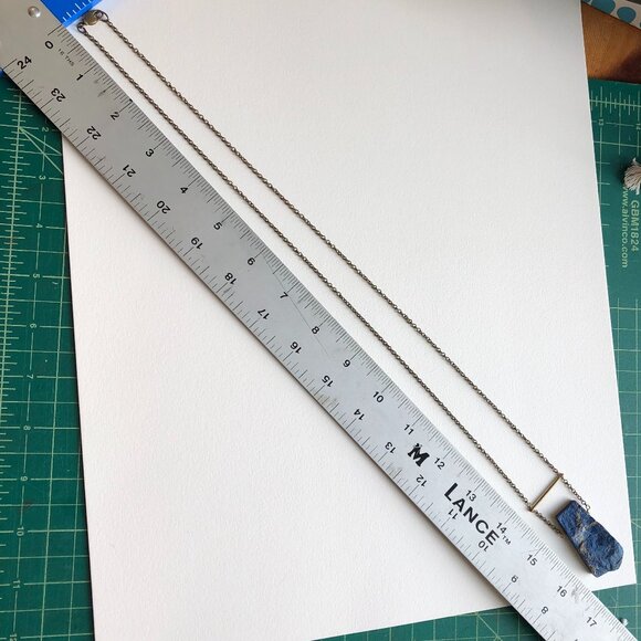 Native Clutter brand lapis lazuli pendant necklace - Picture 3 of 3